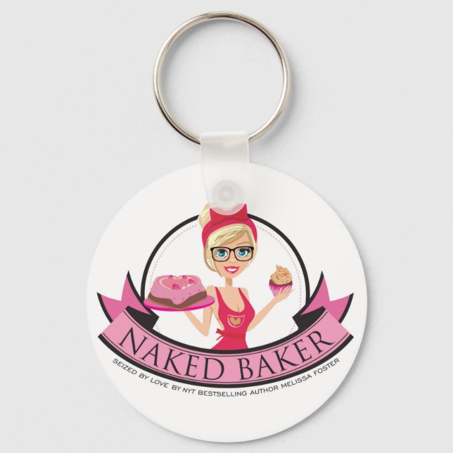Klar av Kärlek Baker Keychain Nyckelring (Framsida)