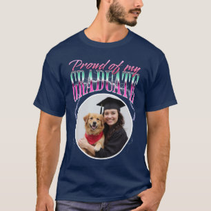 Klar av min Student Anpassningsbar Photo Chrome-bl T Shirt