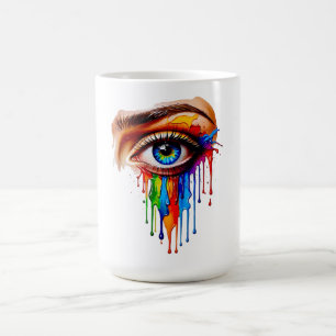 Klar blick kaffemugg