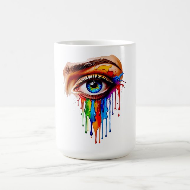 Klar blick kaffemugg (Center)