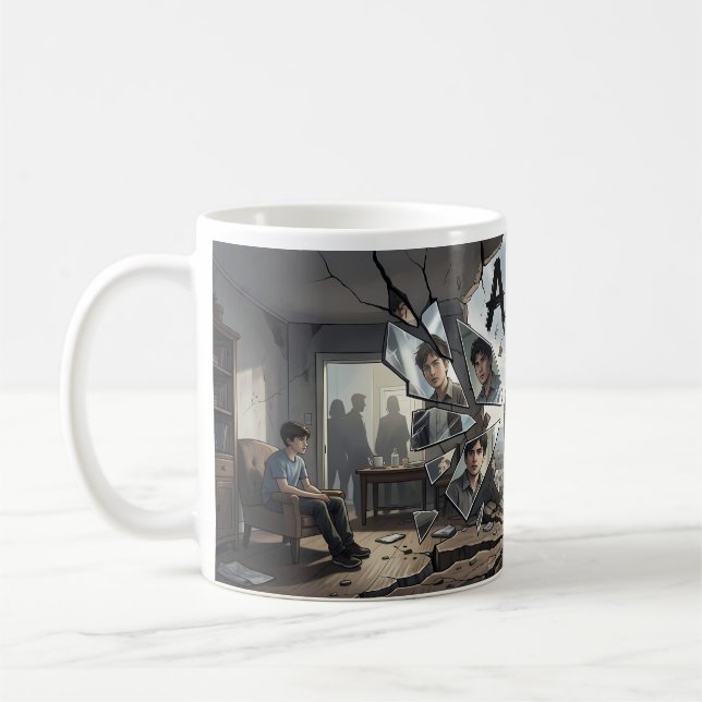 Klar Efter Storm Känslomässig Motståndskraft Mugg (Vänster)