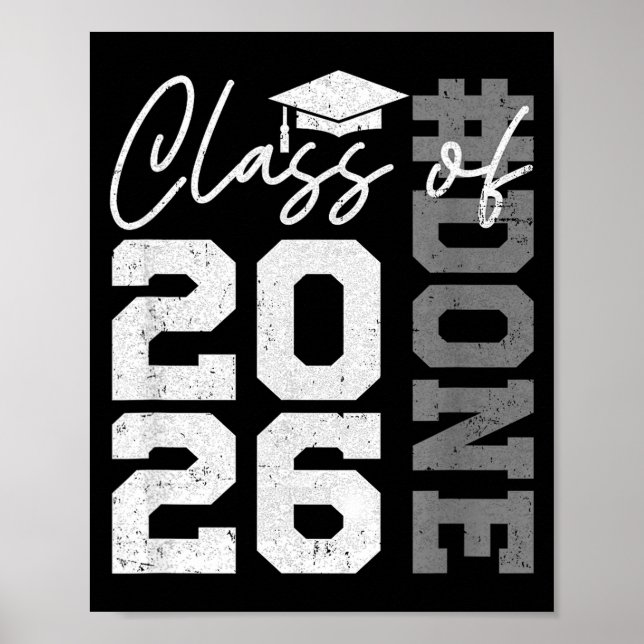 Klar examenklass 2026 rolig examen 2026 poster (Framsidan)