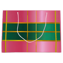 Klar Färgblock Rosa & Grön