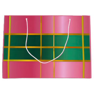 Klar Färgblock Rosa & Grön