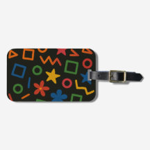 Klar Färgrik Stjärna Geometriska Abstrakt Former