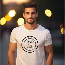 Klar för pappaledigt Est 2026 Rolig T-shirt