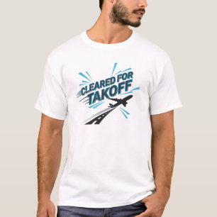 Klar för start – Pilotflygare Aviation T-shirt