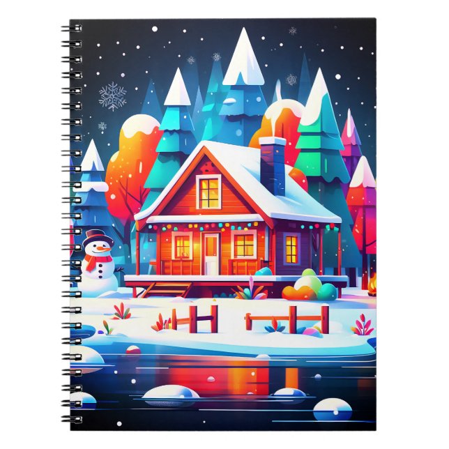 Klar jul anteckningsbok (Framsidan)