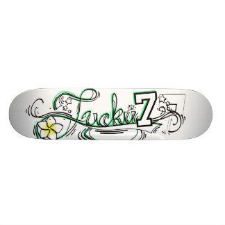 Klar lycklig nr. 7 skateboard bräda 21,5 cm
