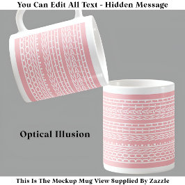 Klar med Math Gömt meddelande 120WP Funny Student Kaffemugg