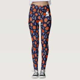 Klar över blommigt leggings