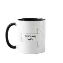 Klar partner White Mugg med Loving Message