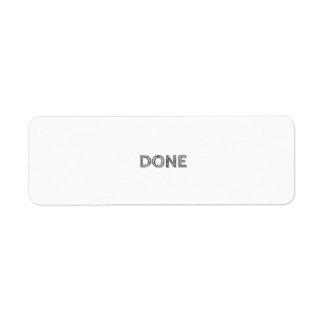 Klar Returadress Etikett