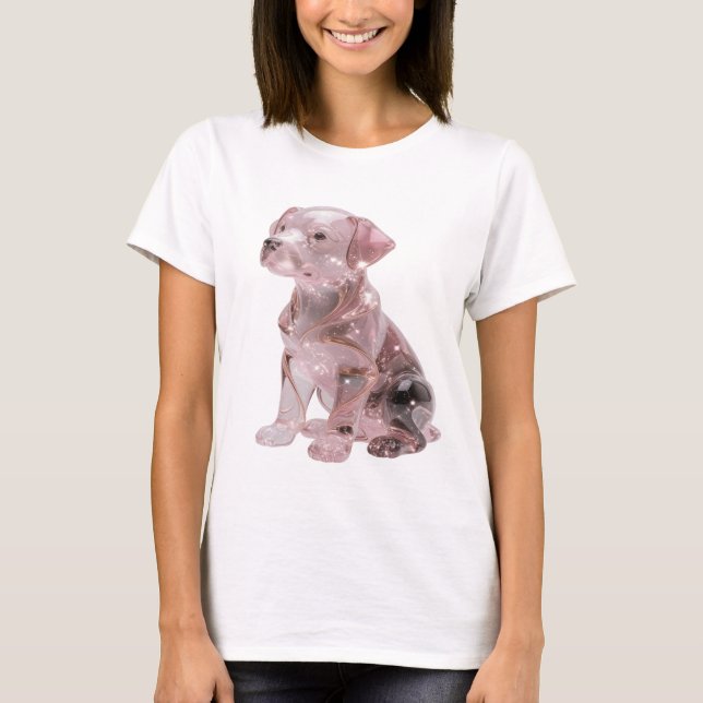 Klar Silver GLASIG VALP Statement Design T Shirt (Framsida)