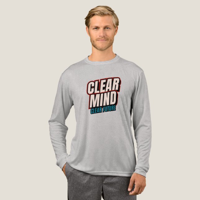 Klar Sinne Klar Framtid T Shirt (Hel framsida)