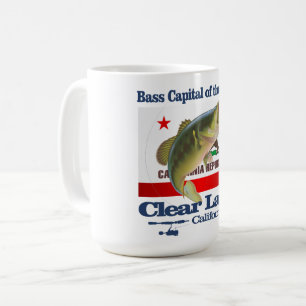 Klar sjö kaffemugg