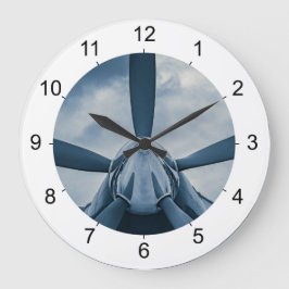 Klar stötta! stor klocka