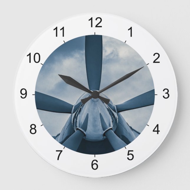 Klar stötta! stor klocka (Framsida)