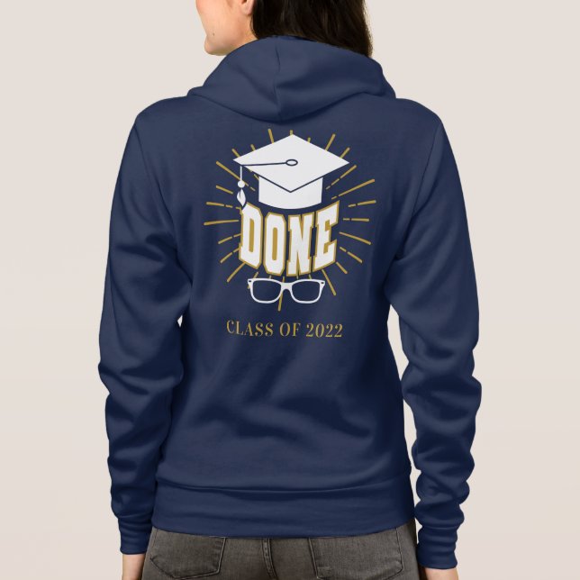 Klar Student Grd Klass 2022 T Shirt (Baksida)