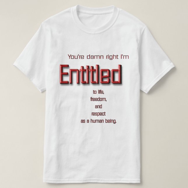 Klar T-shirt (Design framsida)