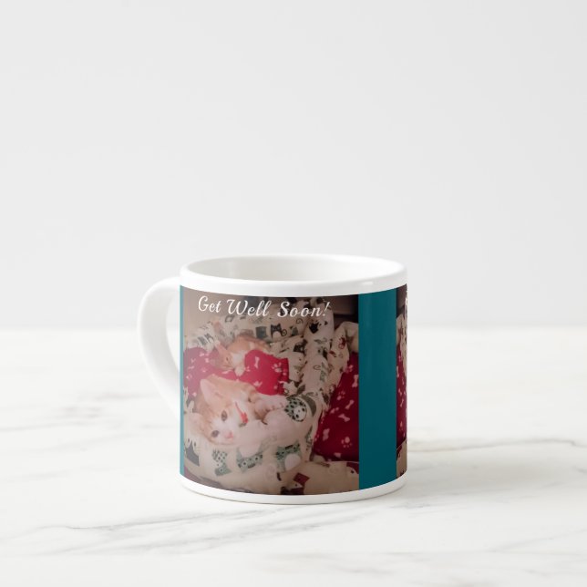 Klara Dig Snart! Espressomugg för kattälskare  (Framsida vänster)