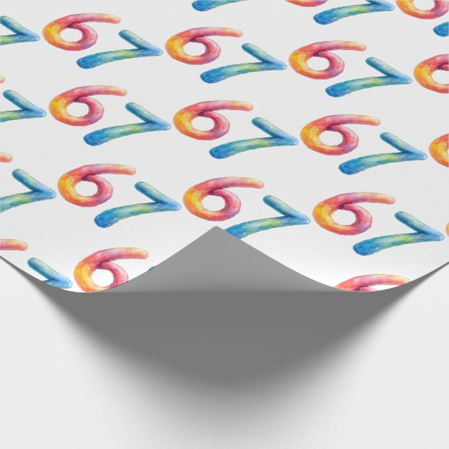 Klara Färger 67 Inget Betydelse Alls Vit Presentpapper (Hörn)