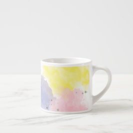 Klara färger med en mjuk beröring espressomugg