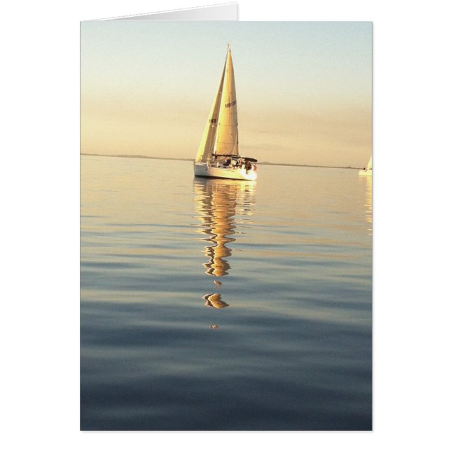 Klara himmlar & lugnaa hav OBS kort (Framsidan)