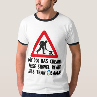 Klara jobb för skyffel - Anti Obama Tee