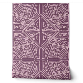 Klara linjer - Symmetrisk kakel - Mauve och beige