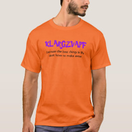 Klargzvapf T Shirt