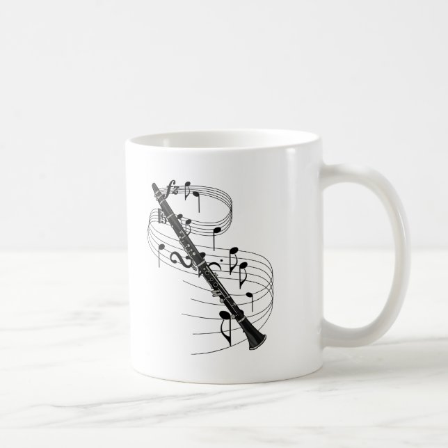 Klarinett Kaffemugg (Höger)