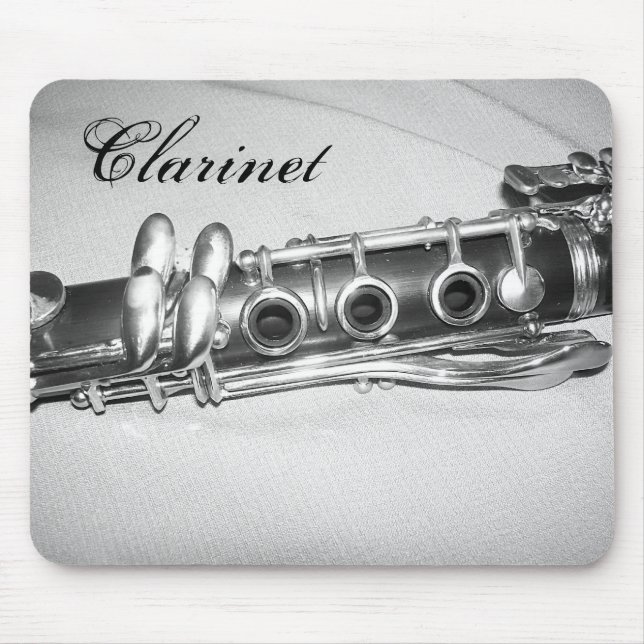 Klarinett Mousepad Musmatta (Framsidan)