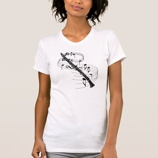 Klarinett T-shirt (Framsida)