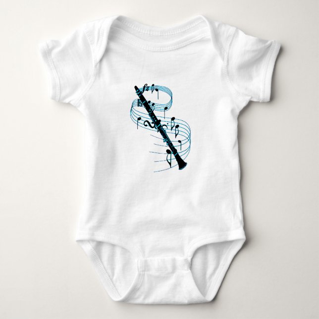 Klarinett Tee Shirt (Framsida)
