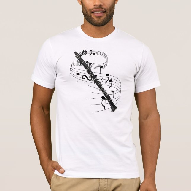 Klarinett Tee Shirt (Framsida)