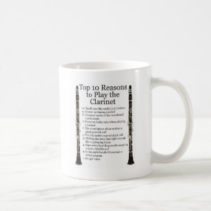 Klarinetten överträffar 10 kaffemugg