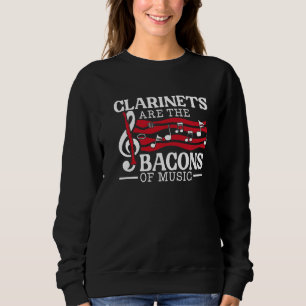 Klarinetter Är Musikens Bacon Klarinettist Musik T Shirt