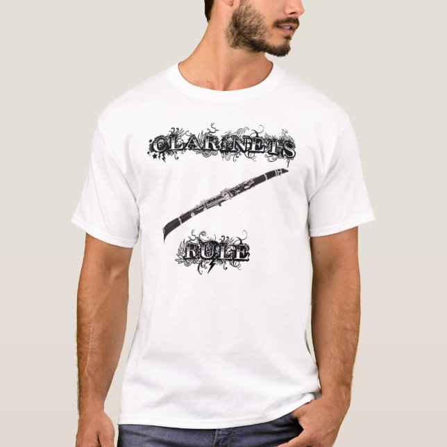 Klarinetter härskar! tee (Framsida)