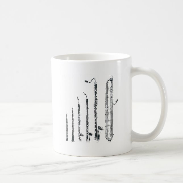 klarinetter kaffemugg (Höger)