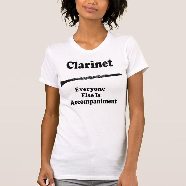 Klarinettgåva Tee Shirt (Framsida)