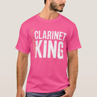 Klarinettkung Klarinettspelare Orkester Klarinetti T Shirt
