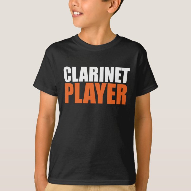 Klarinettspelare Tee (Framsida)