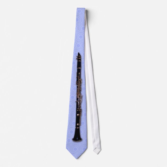 KlarinettTie för ClarinetCentral.com Slips (Framsida)