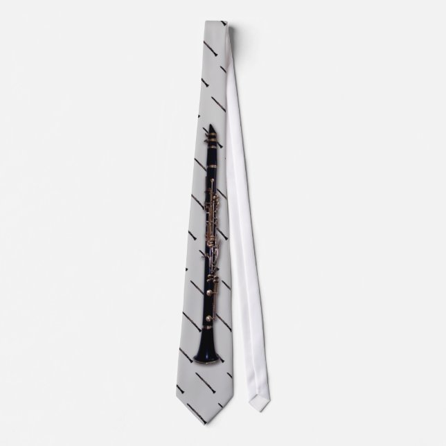 KlarinettTie för ClarinetCentral.com Slips (Framsida)