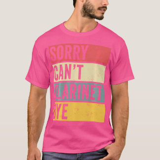 KlarinettyvärrkaninteKlarinetHej DåOrkestermusiker T Shirt