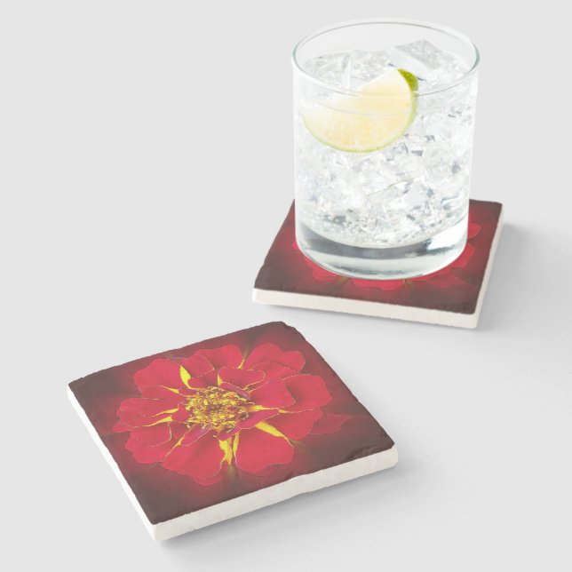 klarröd marigold stenunderlägg (Sidan)
