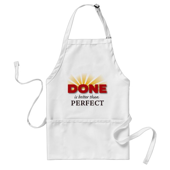 Klart är bättre än Perfekt Förkläde (Framsidan)