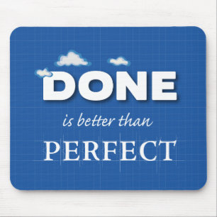 Klart är bättre än Perfekt Musmatta