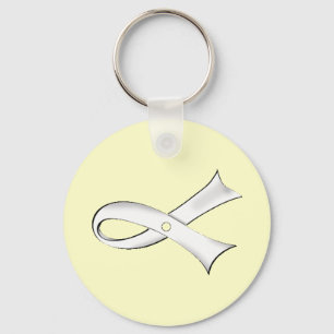 Klart band Keychain Nyckelring